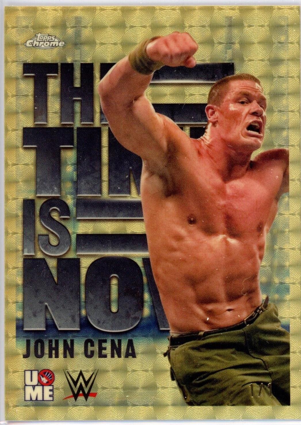 John Cena [Superfractor] #TIN-9