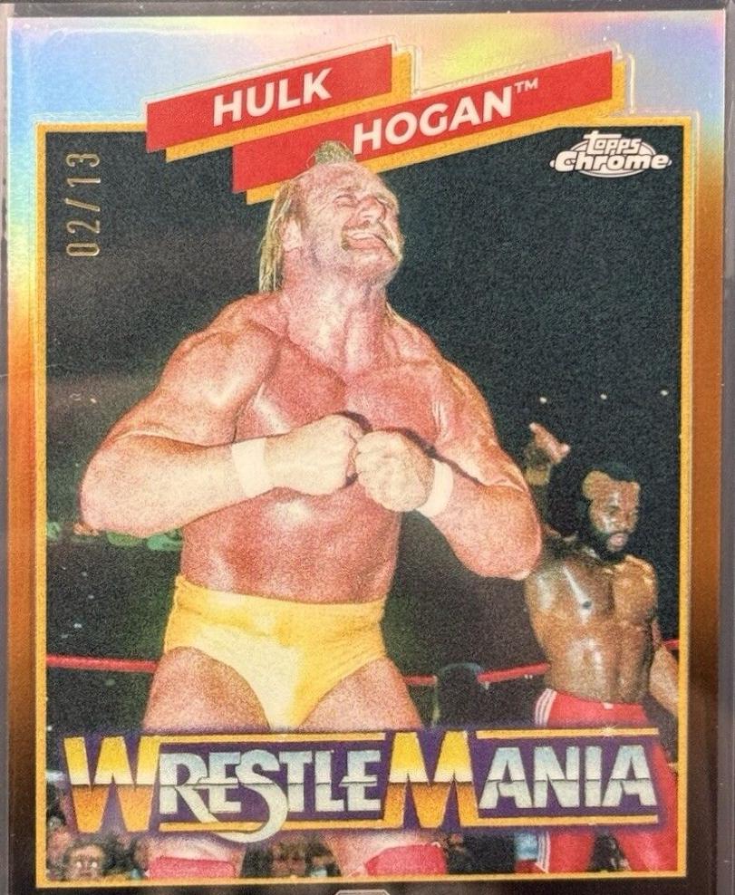 Hulk Hogan [Black Gold Refractor] #WM-HH