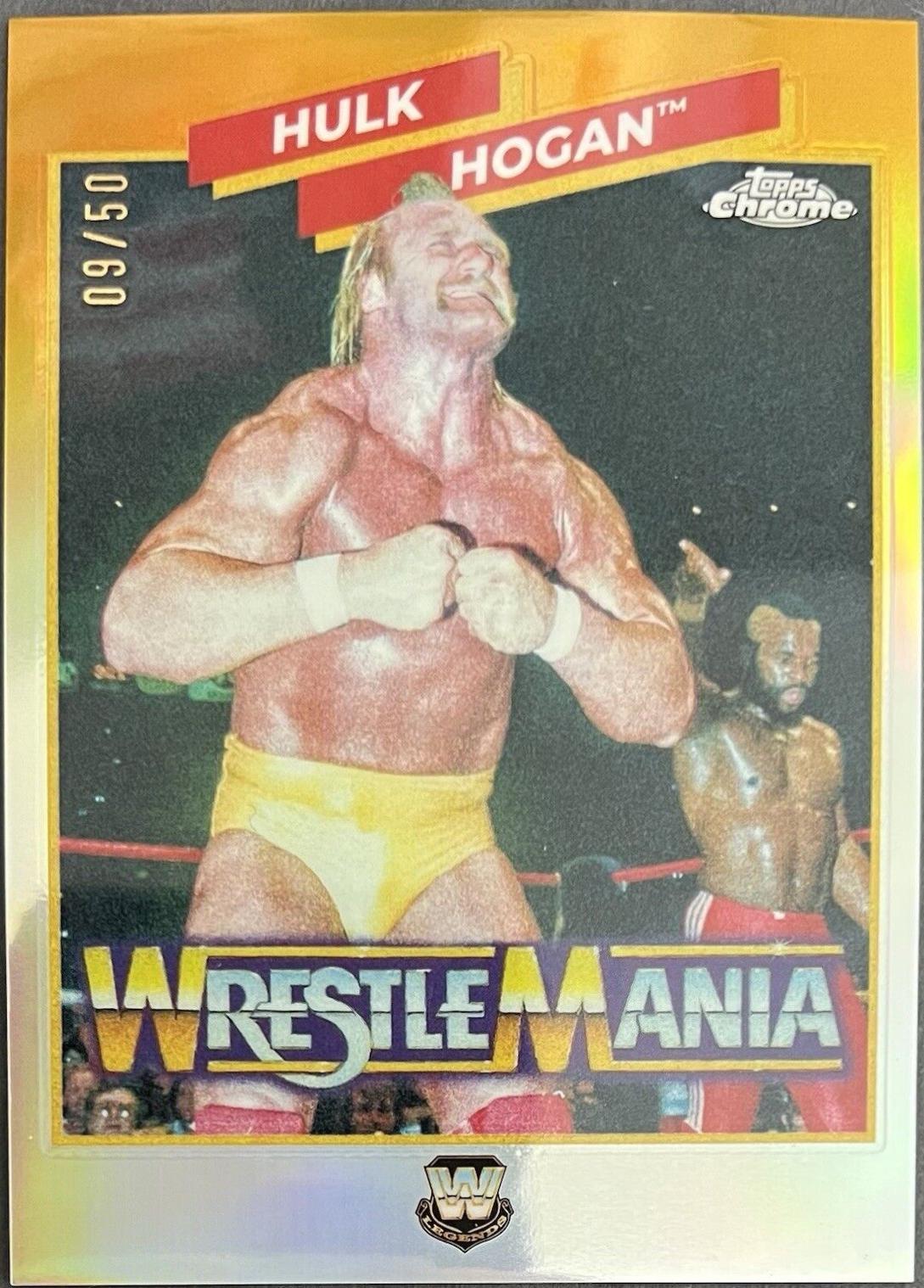 Hulk Hogan [Gold Refractor] #WM-HH