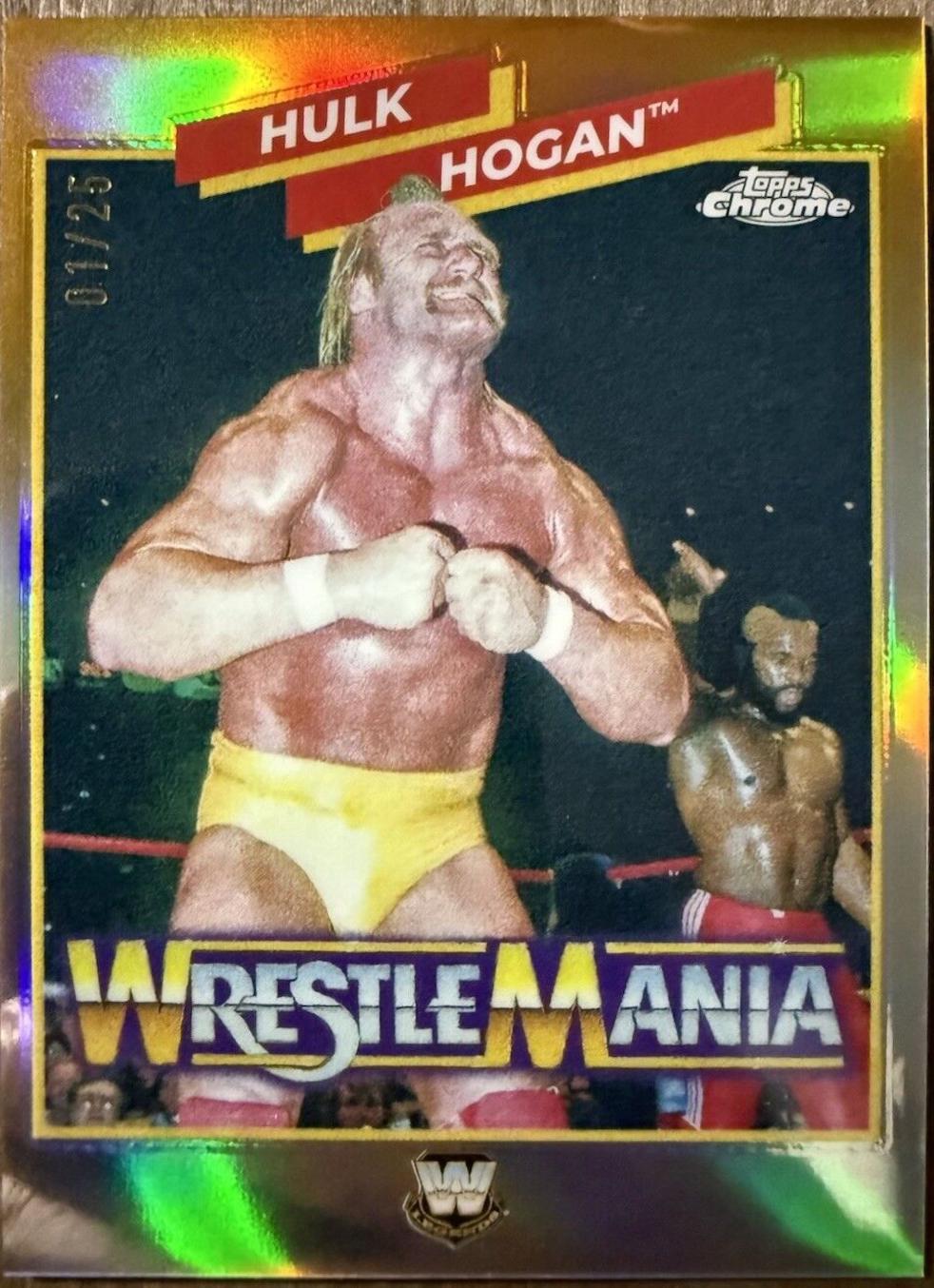 Hulk Hogan [Orange Refractor] #WM-HH