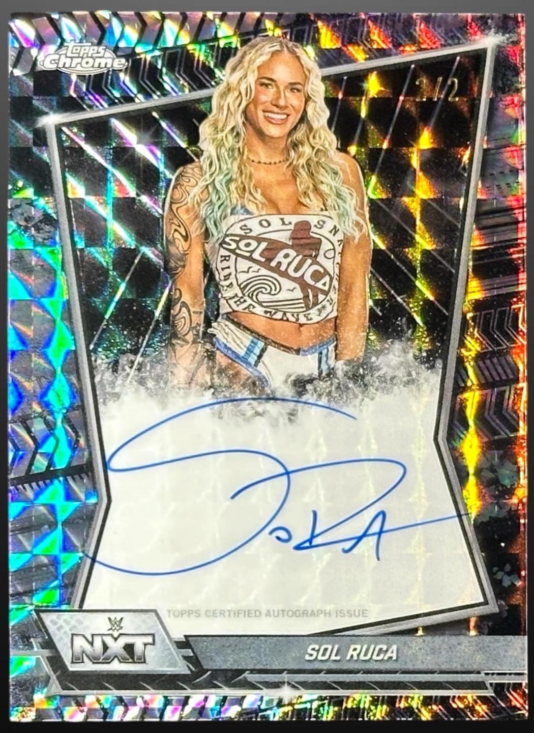Sol Ruca [Black Geometric Refractor] #NXT-SOL