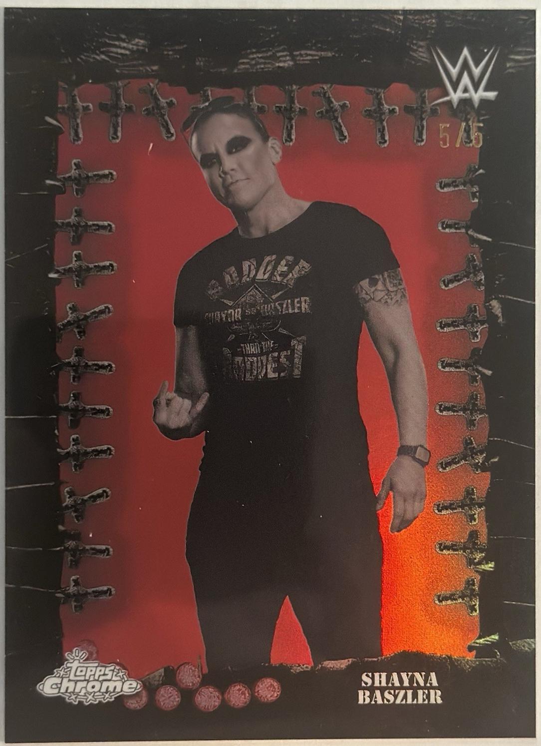 Shayna Baszler [Red Refractor] #FMP-12