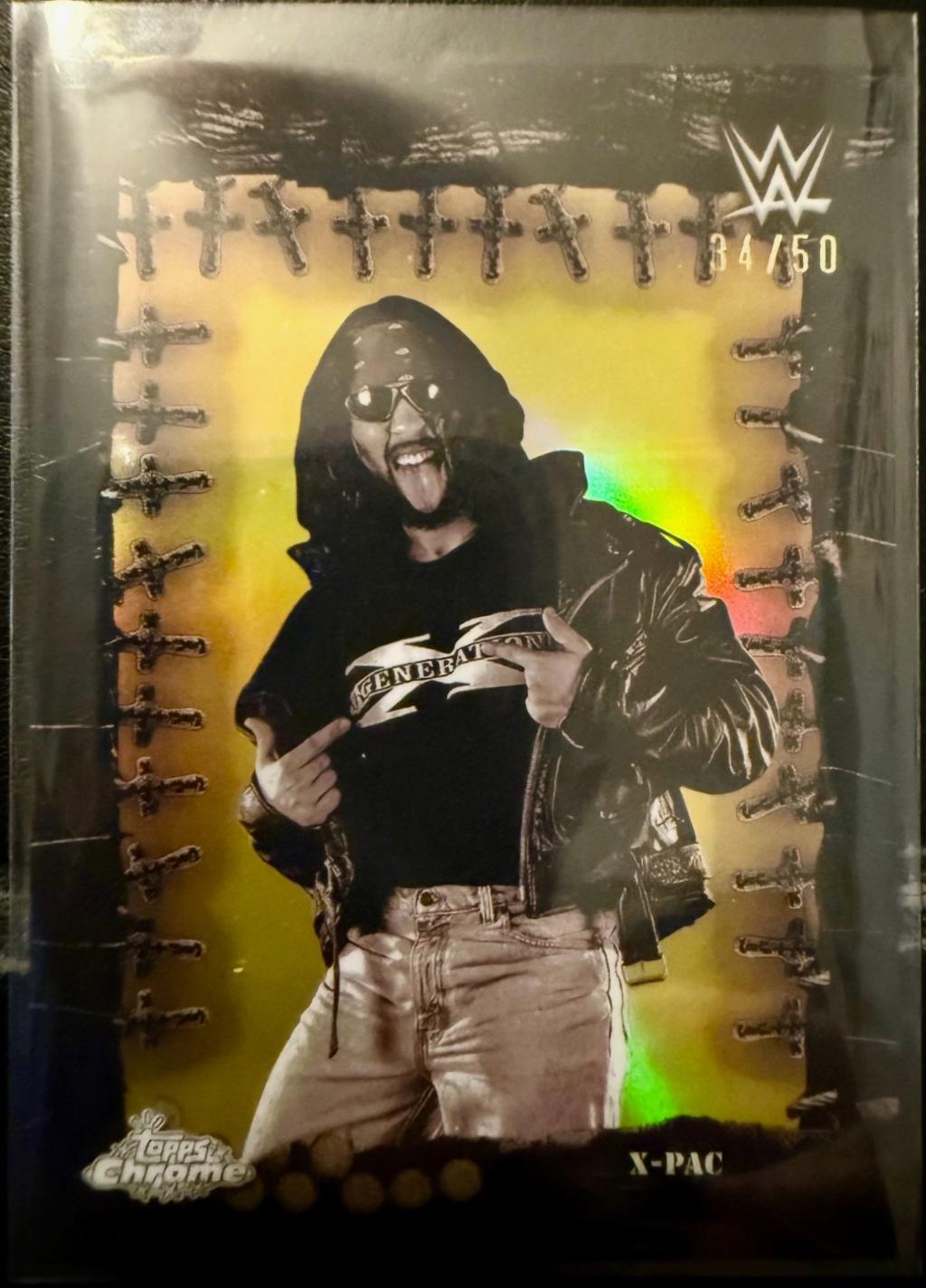 X-Pac [Gold Refractor] #FMP-10