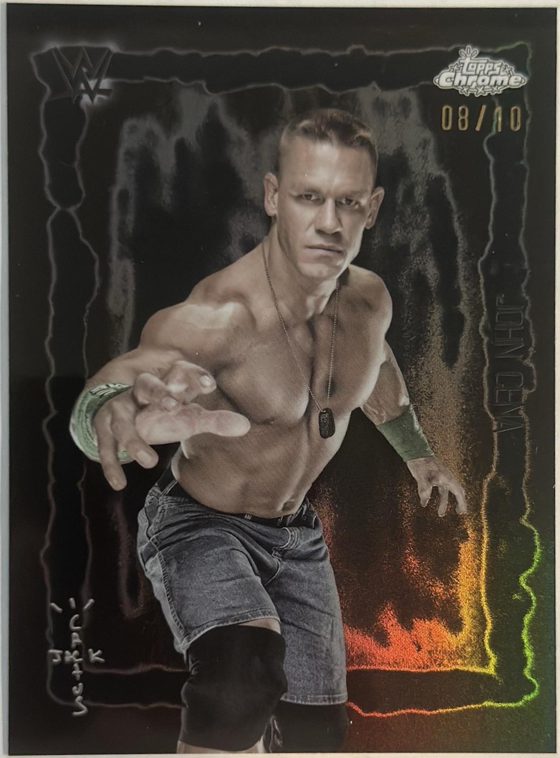John Cena [Black Refractor] #FVF-22
