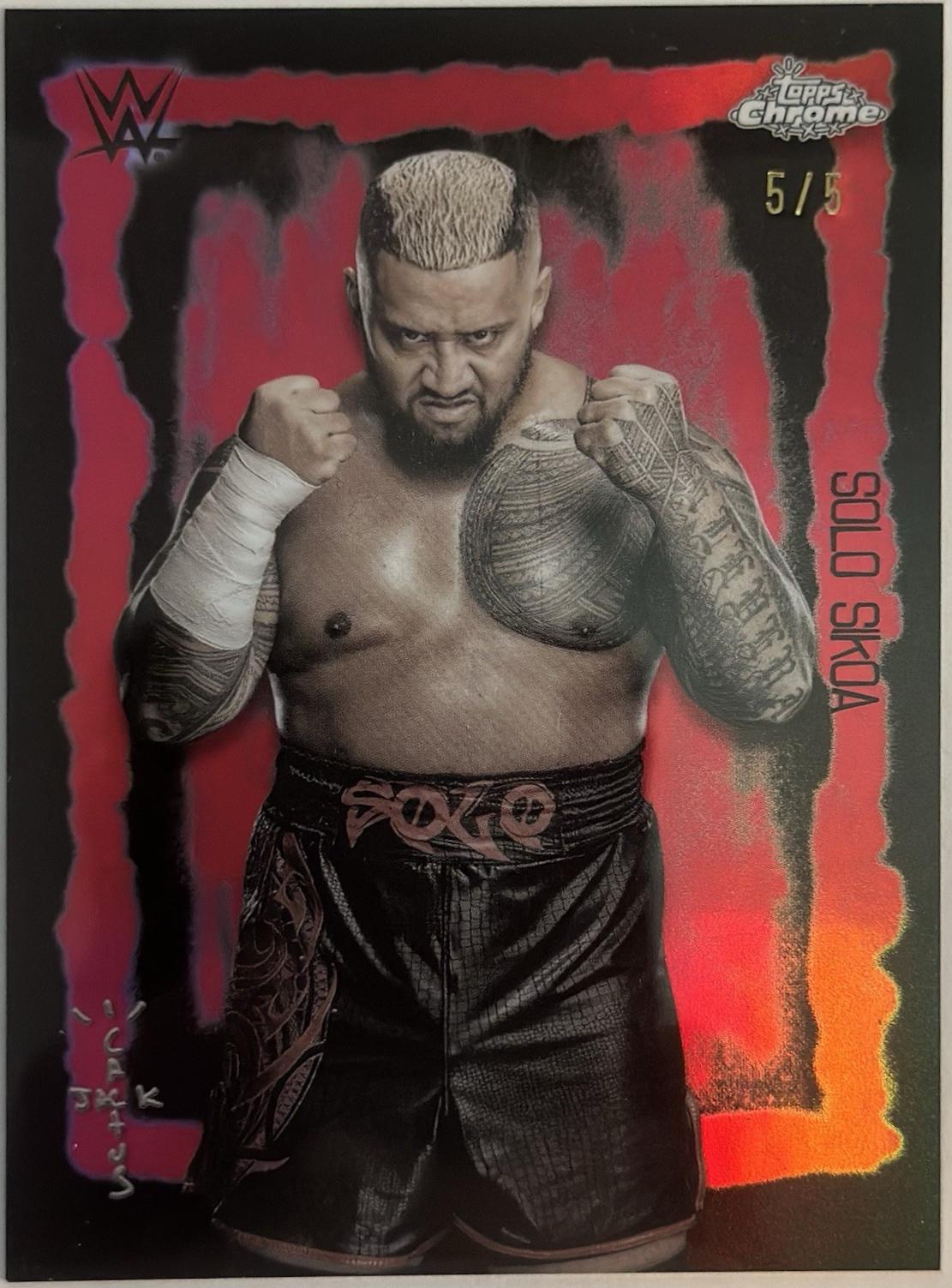 Solo Sikoa [Red Refractor] #FVF-27