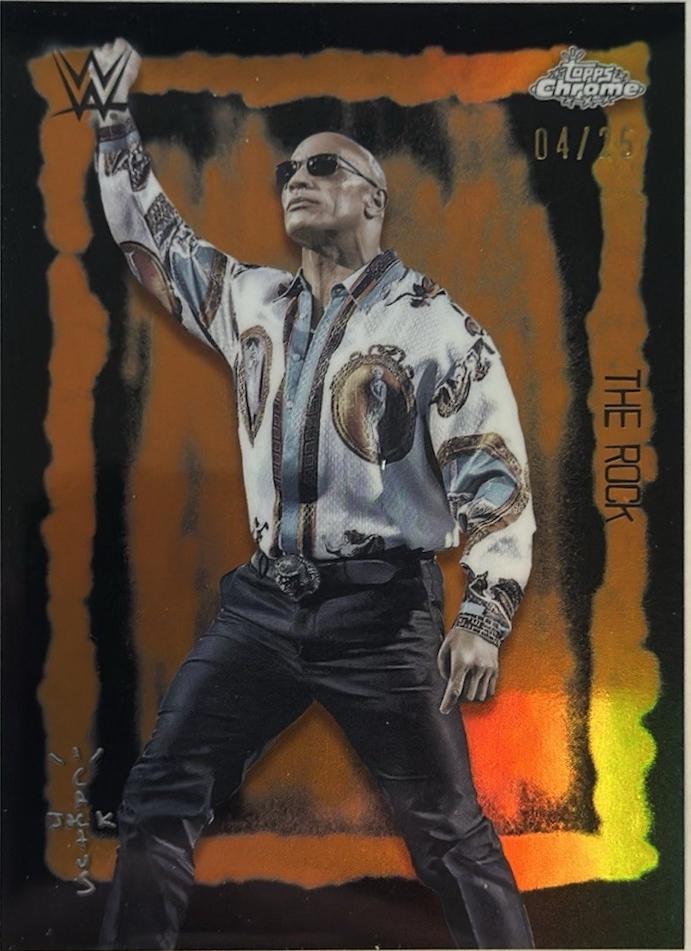 The Rock [Orange Refractor] #FVF-15