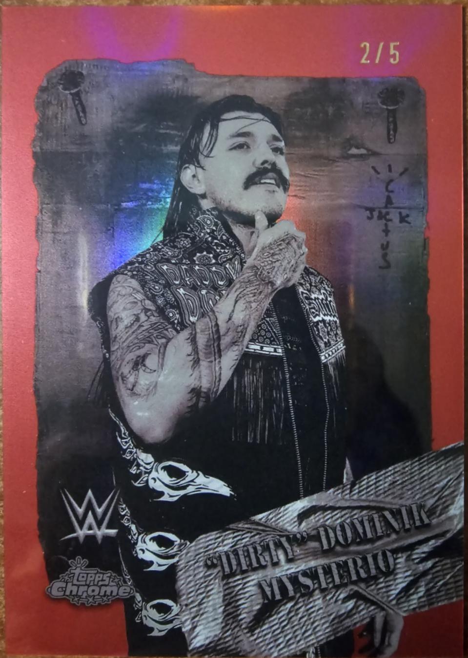Dirty Dominik Mysterio [Red Refractor] #RDR-12