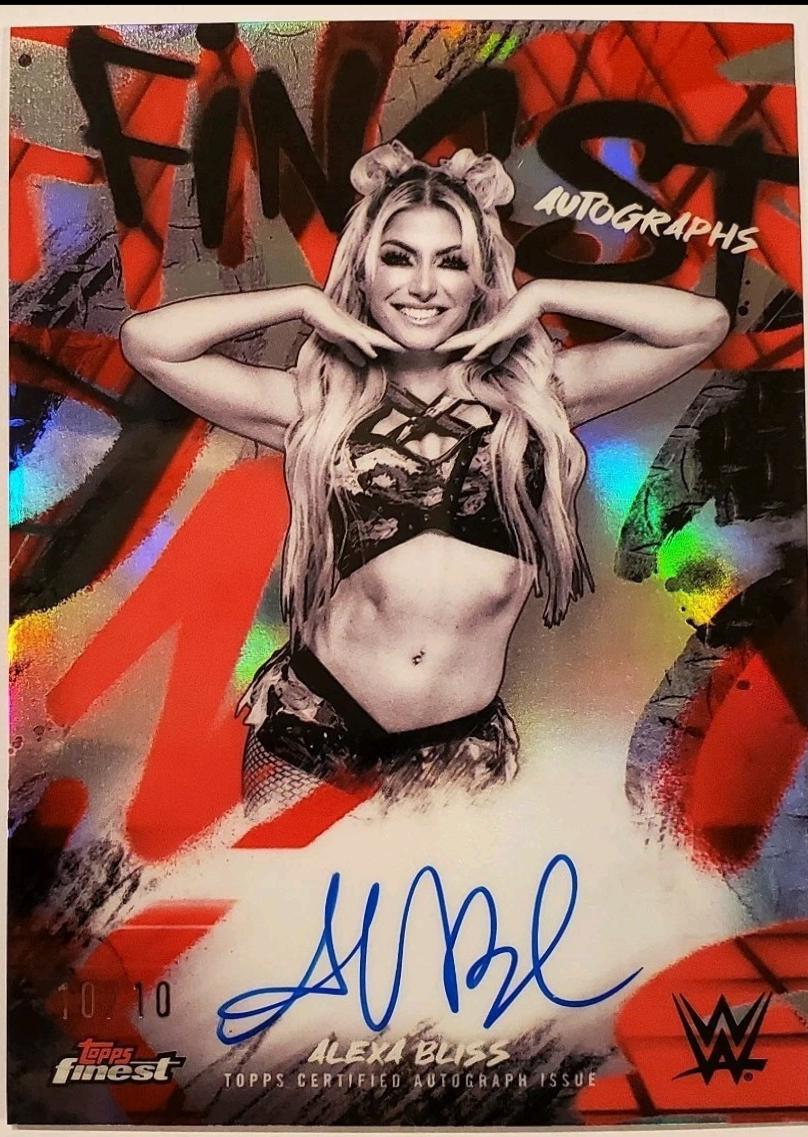 Alexa Bliss [Red Black Vapor Refractor] #FA-BLS