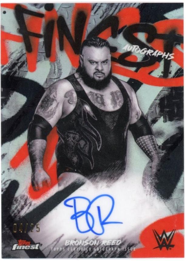 Bronson Reed [Black Refractor] #FA-BRD