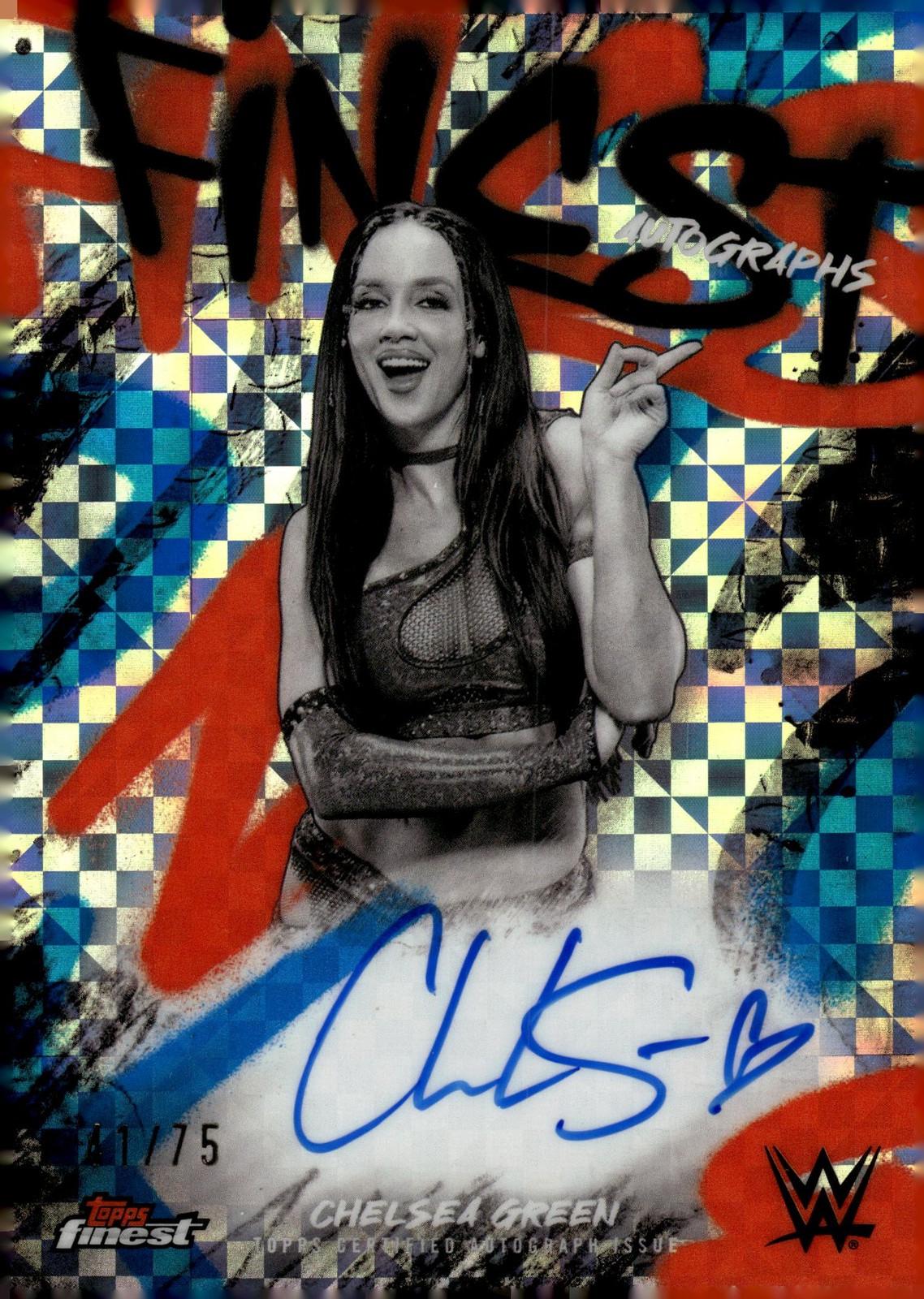 Chelsea Green [Blue Checkerboard Refractor] #FA-GRN