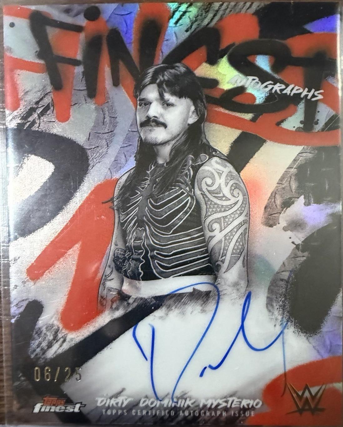 Dirty Dominik Mysterio [Black Refractor] #FA-MYS
