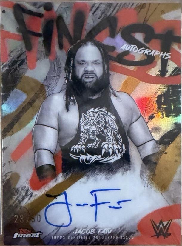 Jacob Fatu [Gold Refractor] #FA-FTU