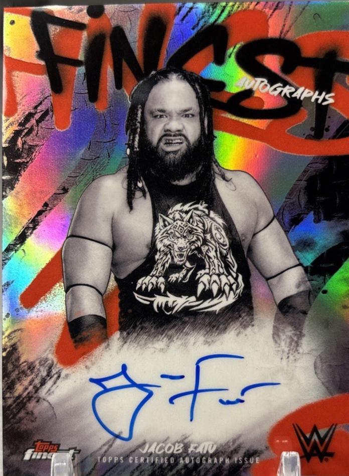Jacob Fatu [Refractor] #FA-FTU