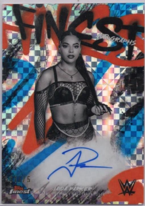 Jaida Parker [Blue Checkerboard Refractor] #FA-PKR