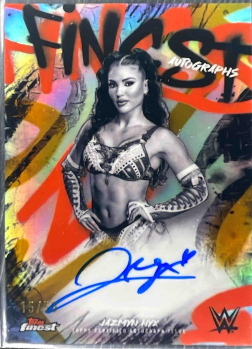 Jazmyn Nyx [Gold Refractor] #FA-NYX