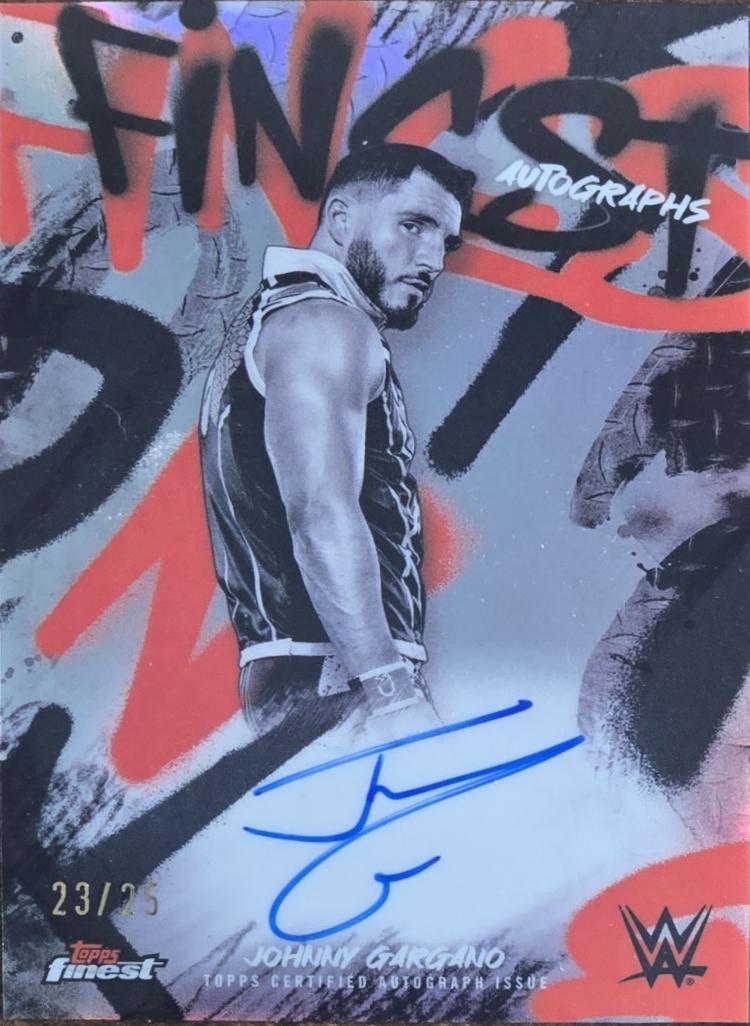 Johnny Gargano [Black Refractor] #FA-GGO