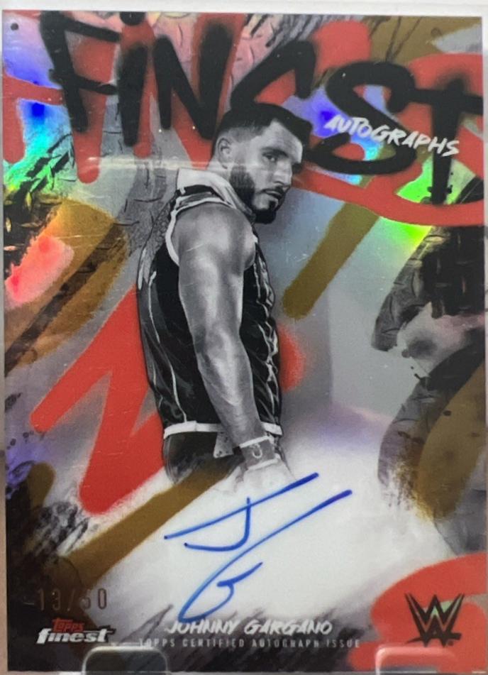 Johnny Gargano [Gold Refractor] #FA-GGO