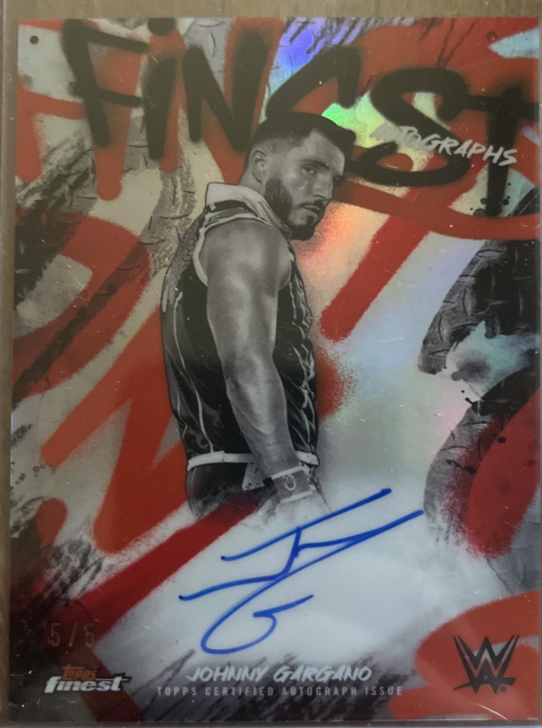 Johnny Gargano [Red Refractor] #FA-GGO