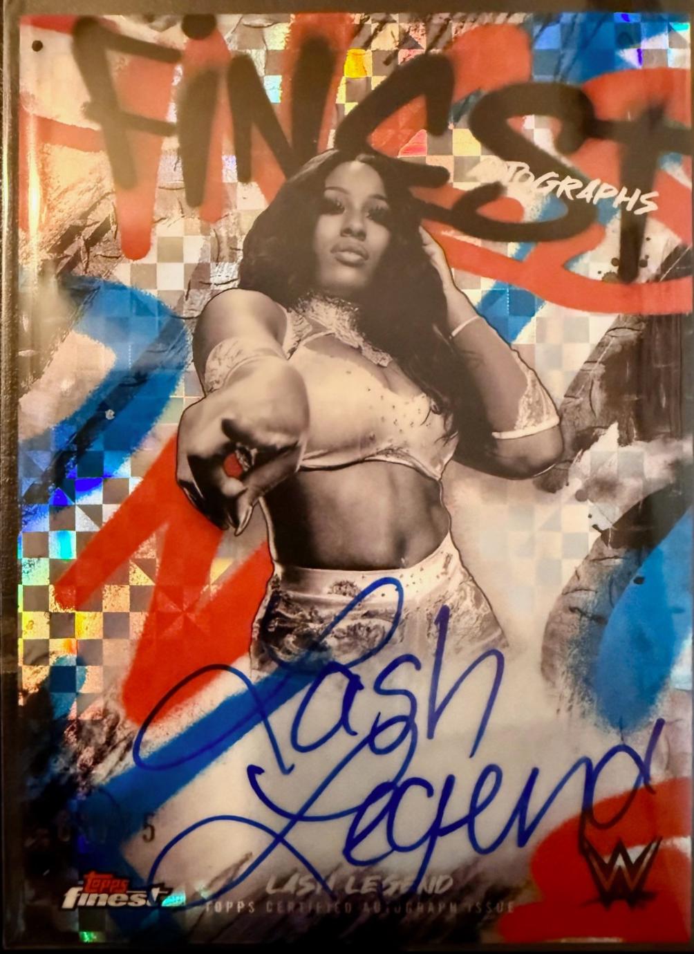 Lash Legend [Blue Checkerboard Refractor] #FA-LLD