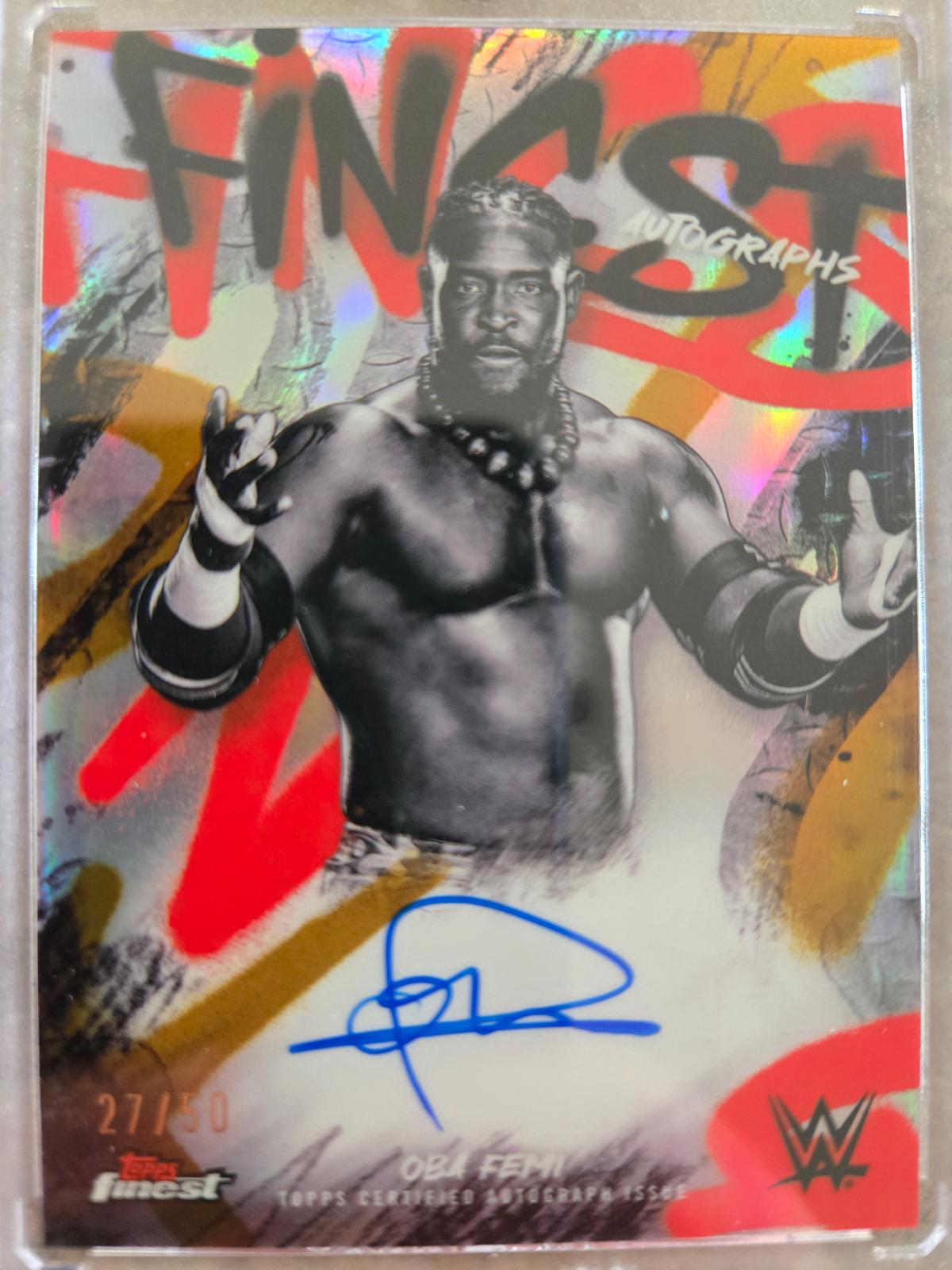 Oba Femi [Gold Refractor] #FA-FMI
