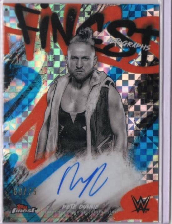 Pete Dunne [Blue Checkerboard Refractor] #FA-DNN