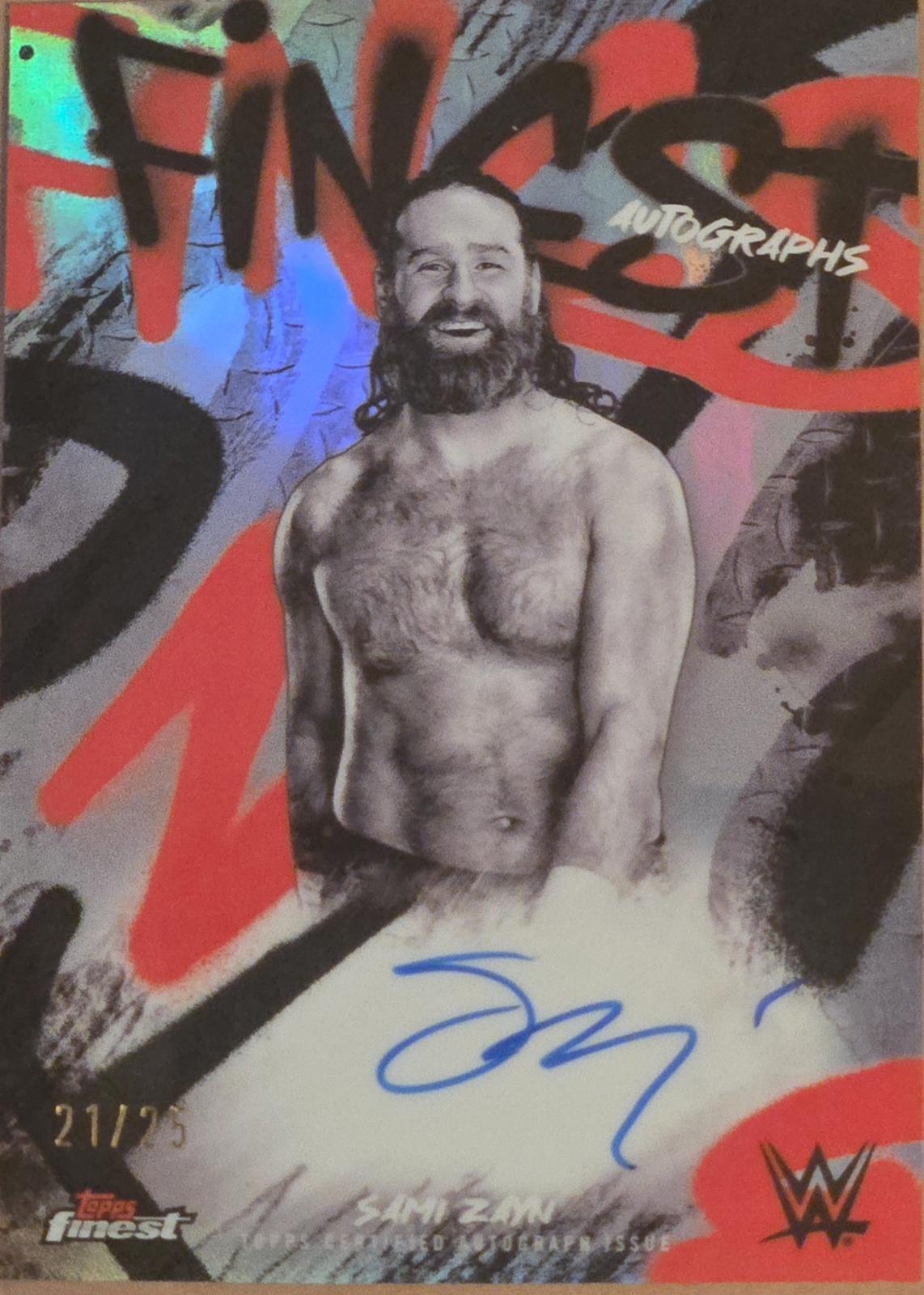 Sami Zayn [Black Refractor] #FA-ZYN