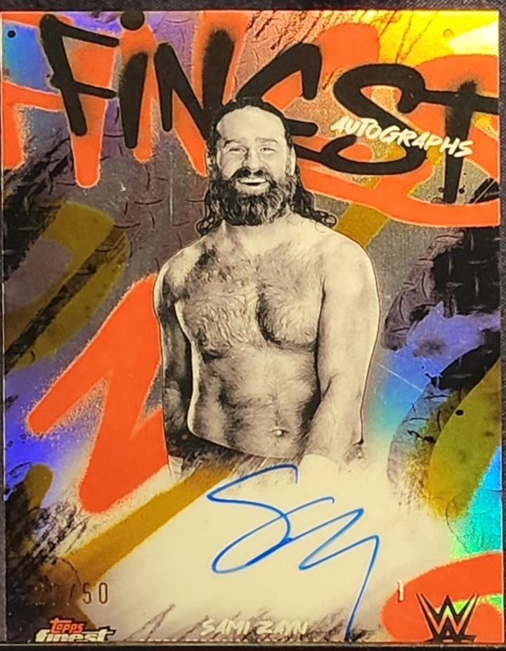 Sami Zayn [Gold Refractor] #FA-ZYN