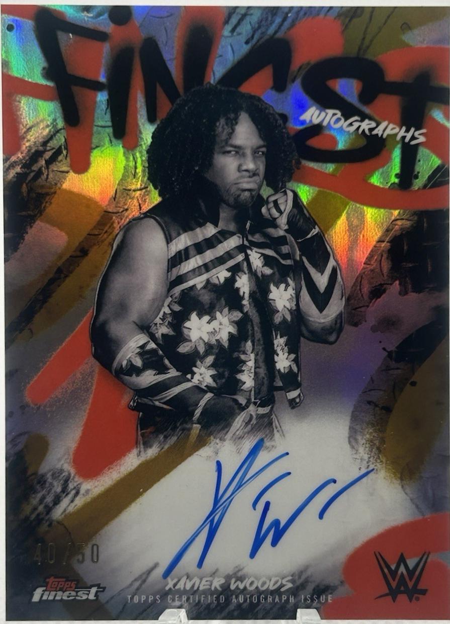 Xavier Woods [Gold Refractor] #FA-WDS