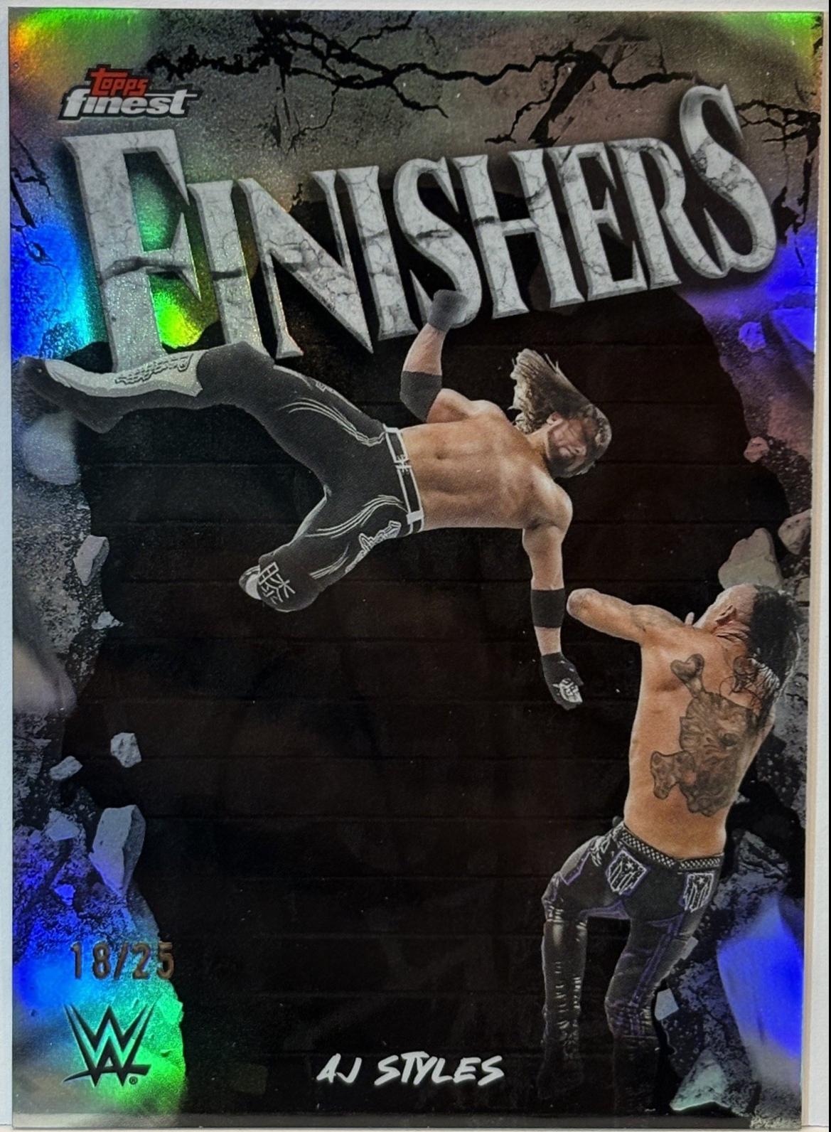 AJ Styles [Black Refractor] #FNS-AJ