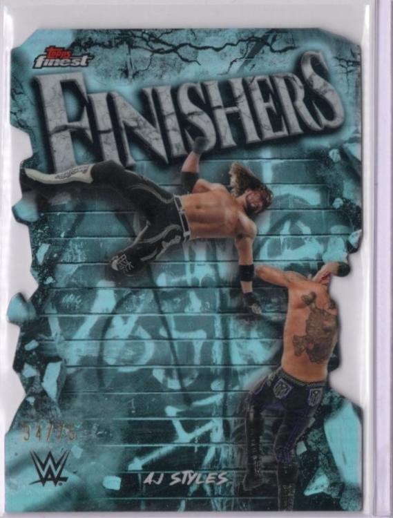 AJ Styles [Die-Cut Refractor] #FNS-AJ