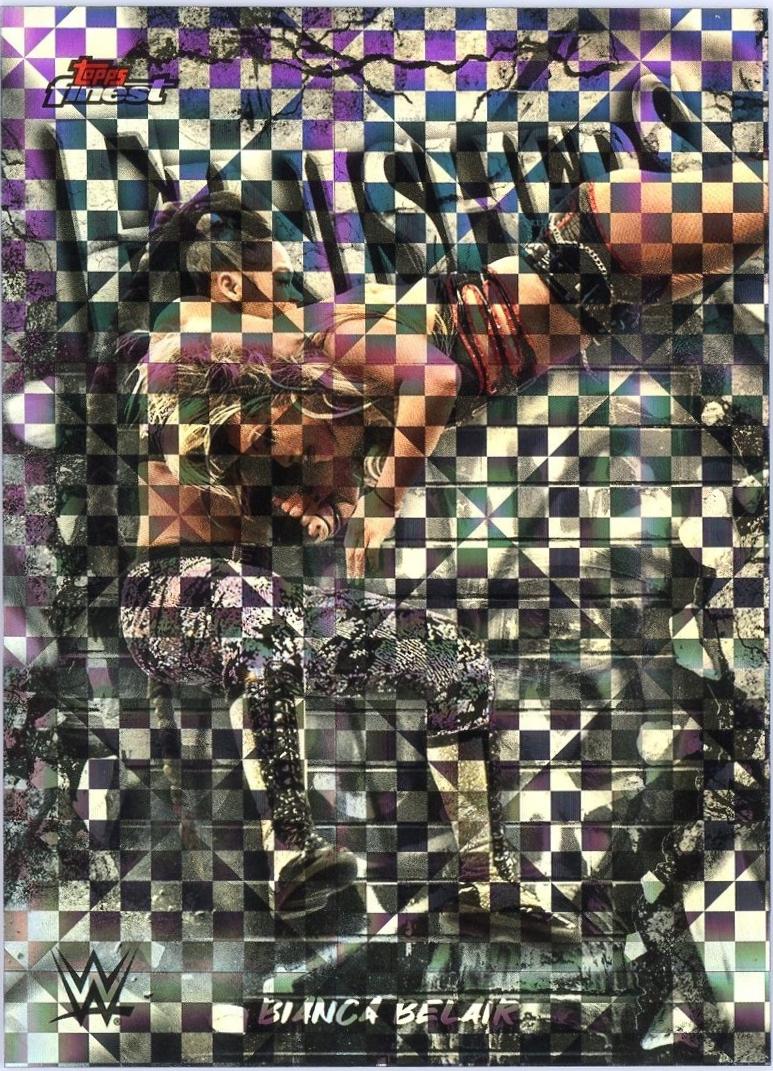Bianca Belair [Checkerboard Refractor] #FNS-BB