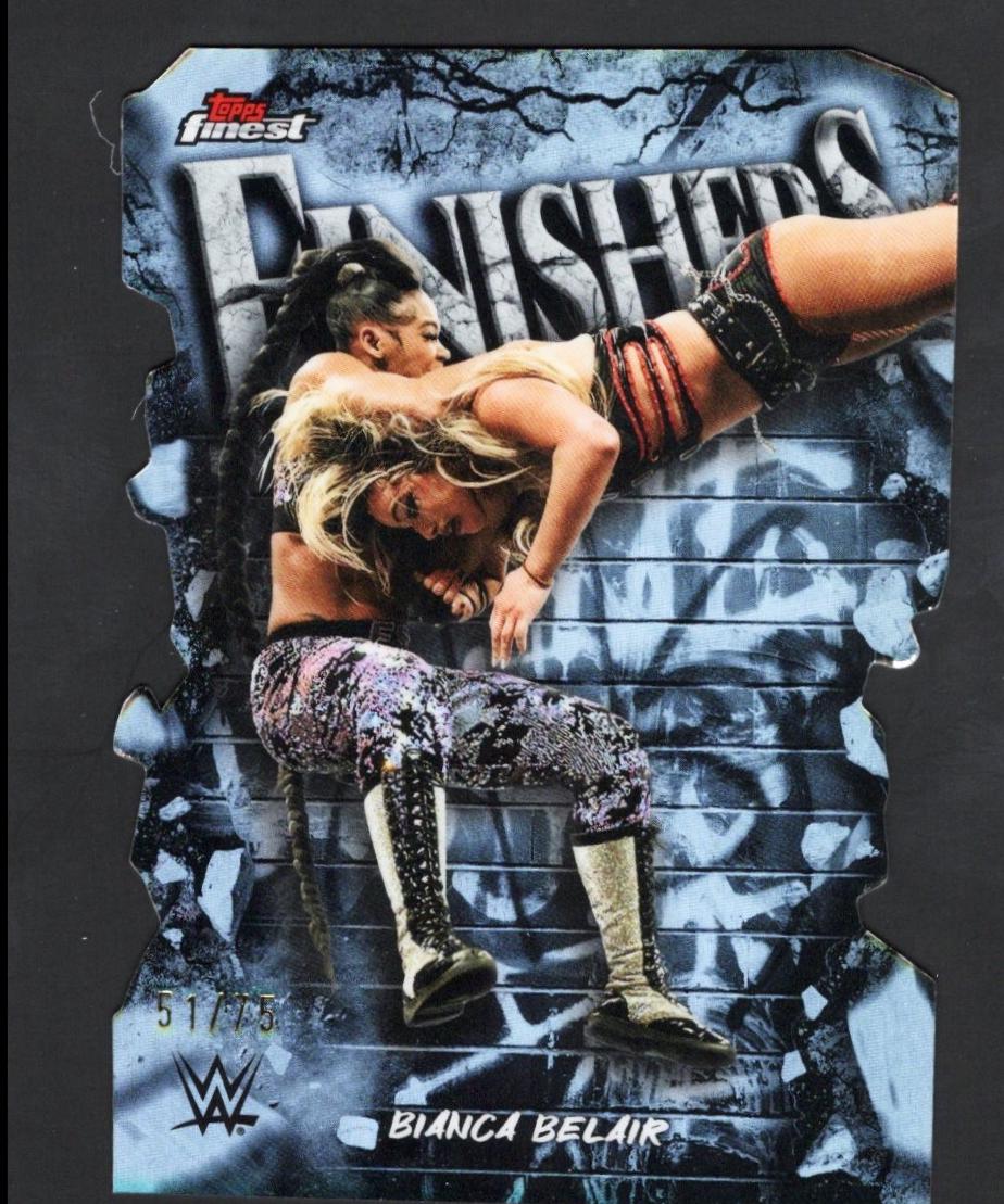 Bianca Belair [Die-Cut Refractor] #FNS-BB