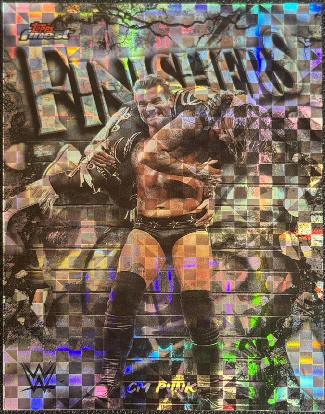 CM Punk [Checkerboard Refractor] #FNS-CM