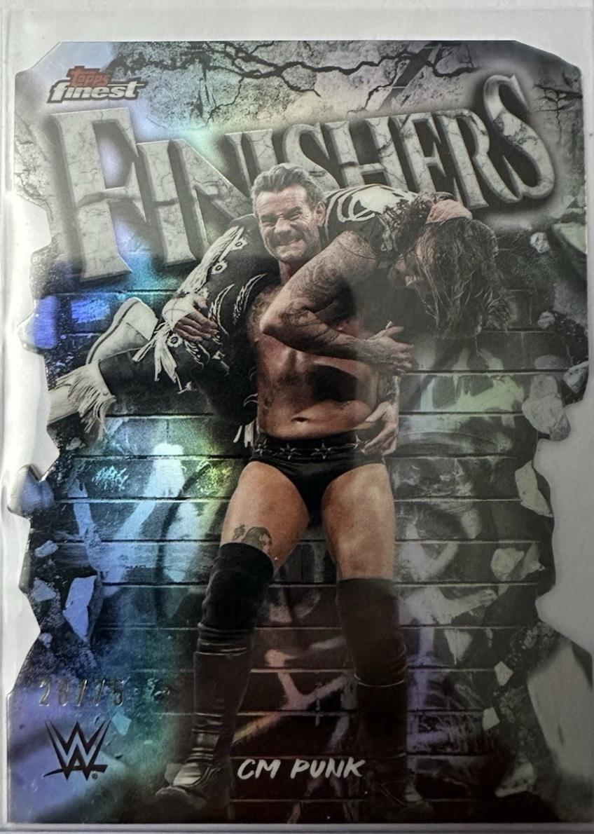 CM Punk [Die-Cut Refractor] #FNS-CM