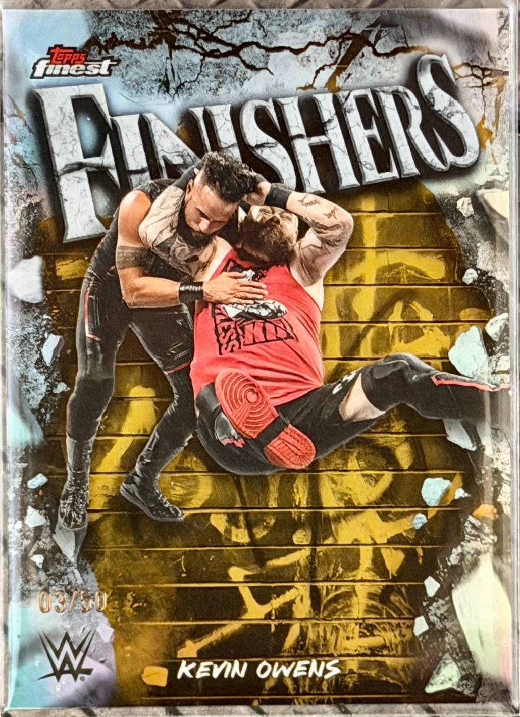 Kevin Owens [Gold Refractor] #FNS-KO