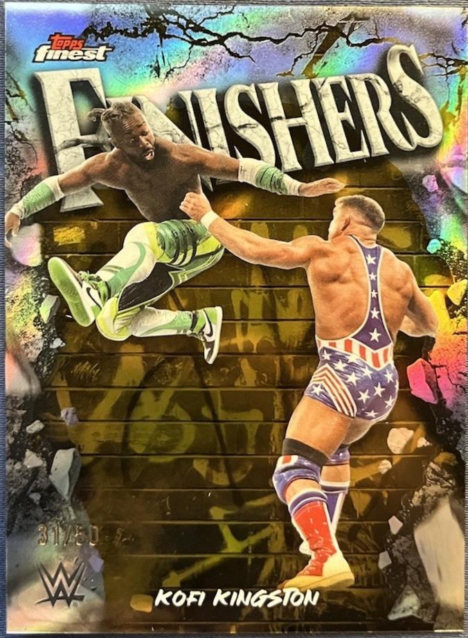 Kofi Kingston [Gold Refractor] #FNS-KK