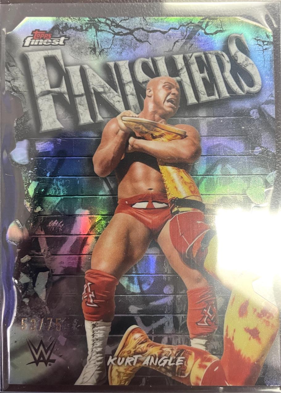 Kurt Angle [Die-Cut Refractor] #FNS-KA