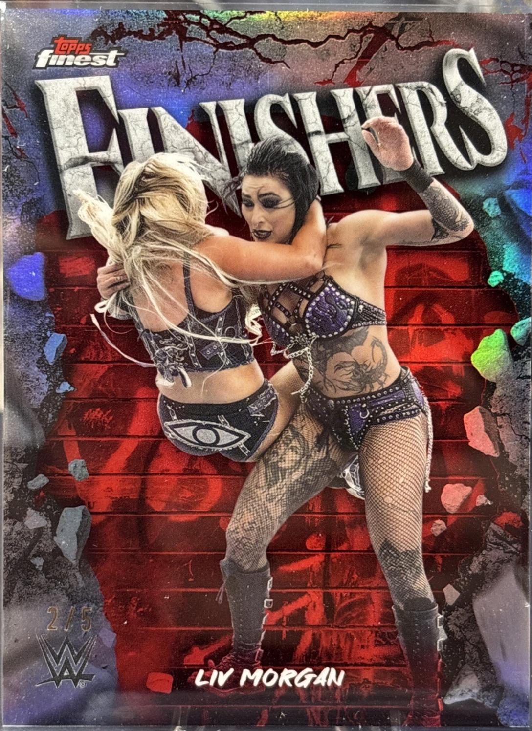 Liv Morgan [Red Refractor] #FNS-LM