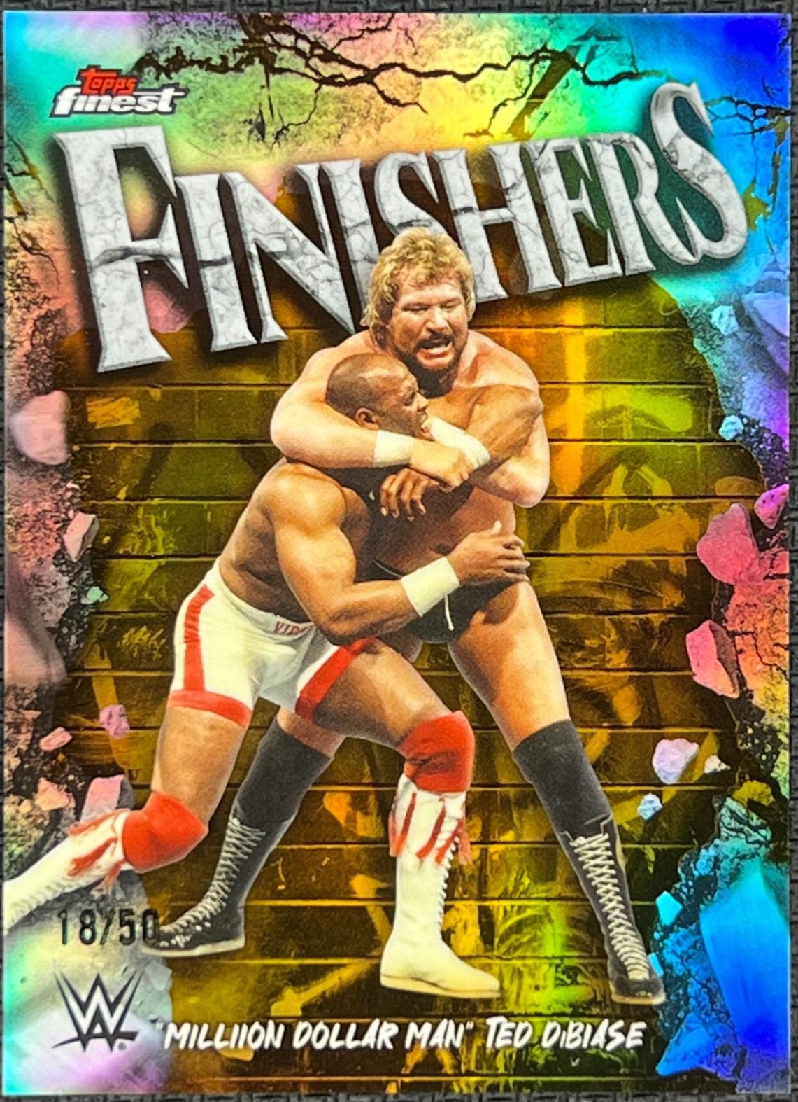 Milliion Dollar Man Ted DiBiase [Gold Refractor] #FNS-TD