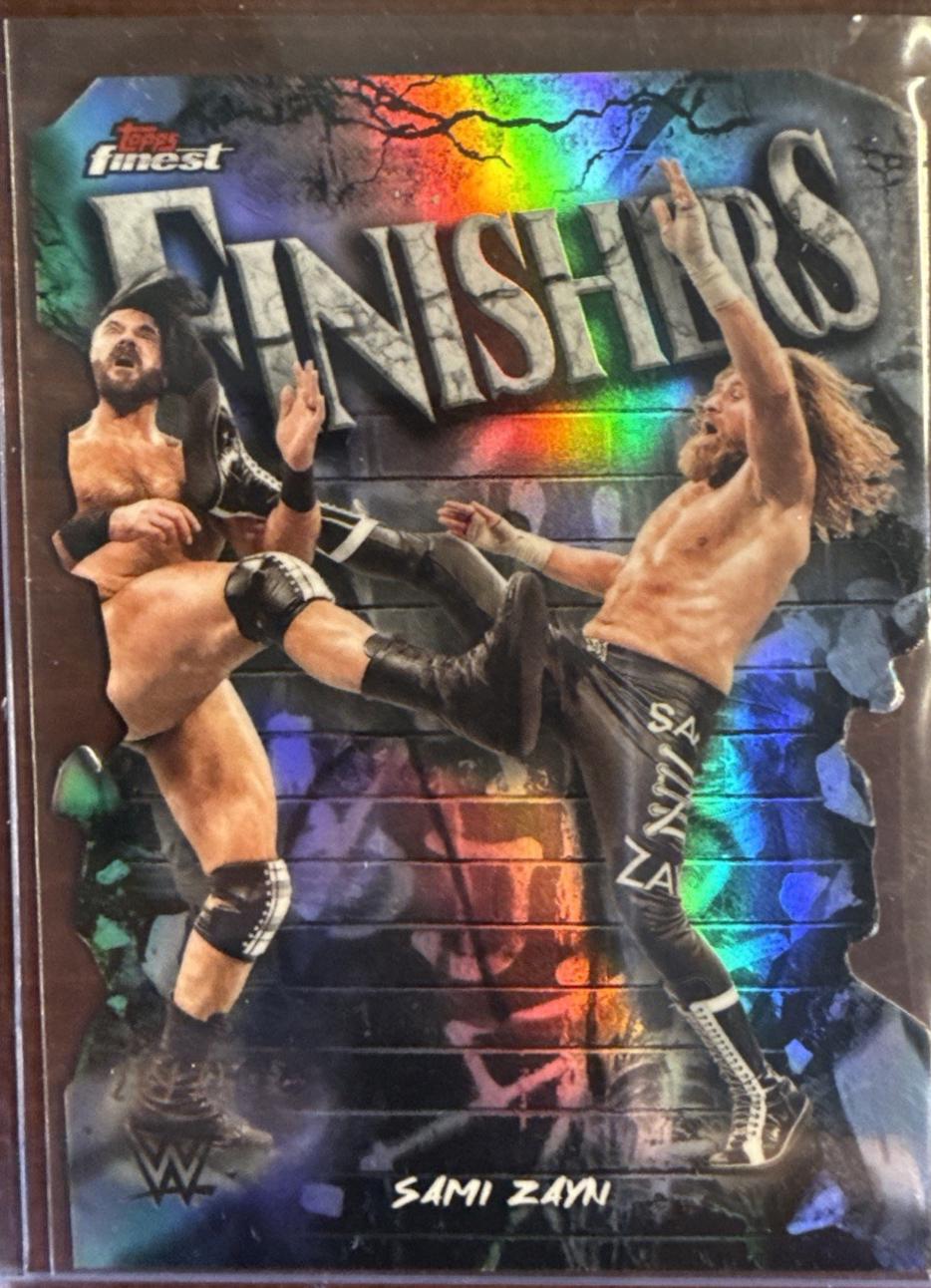 Sami Zayn [Die-Cut Refractor] #FNS-SZ