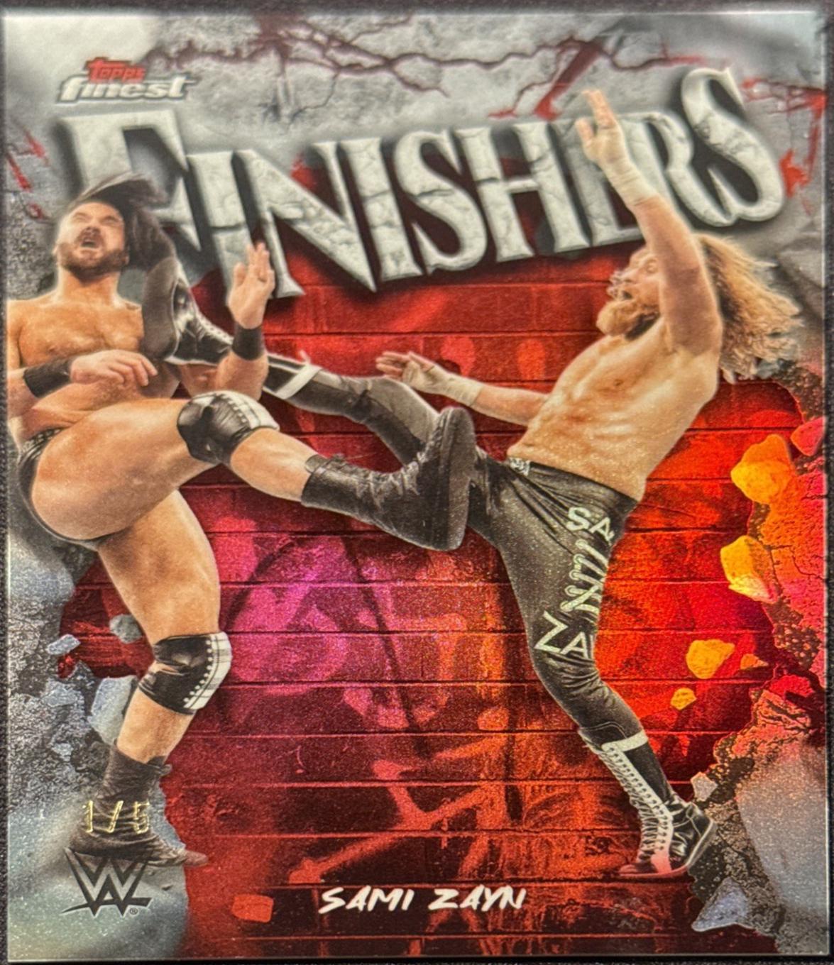Sami Zayn [Red Refractor] #FNS-SZ