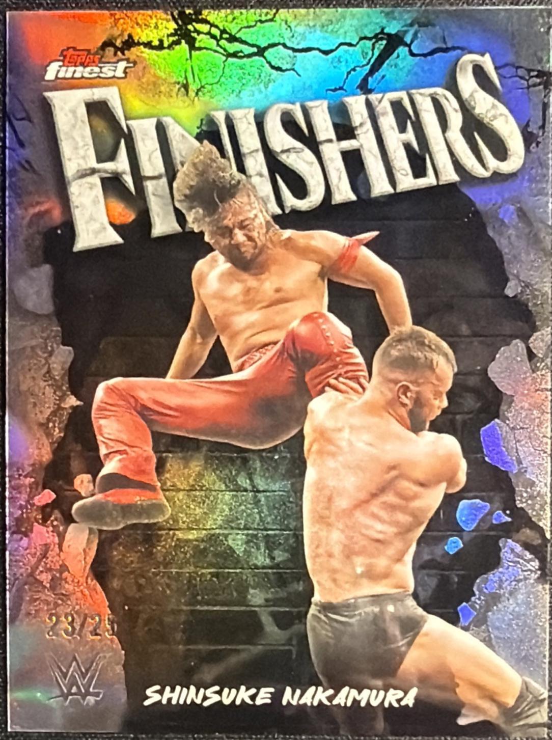 Shinsuke Nakamura [Black Refractor] #FNS-SN