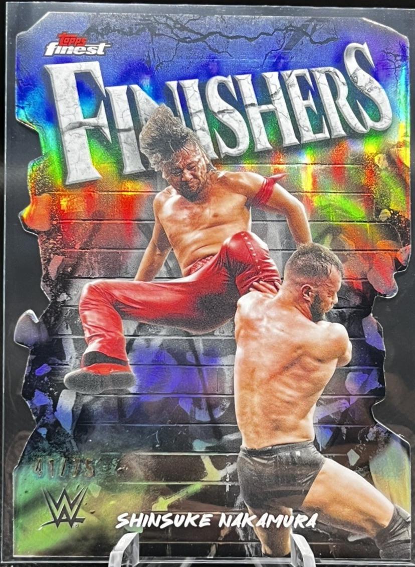 Shinsuke Nakamura [Die-Cut Refractor] #FNS-SN