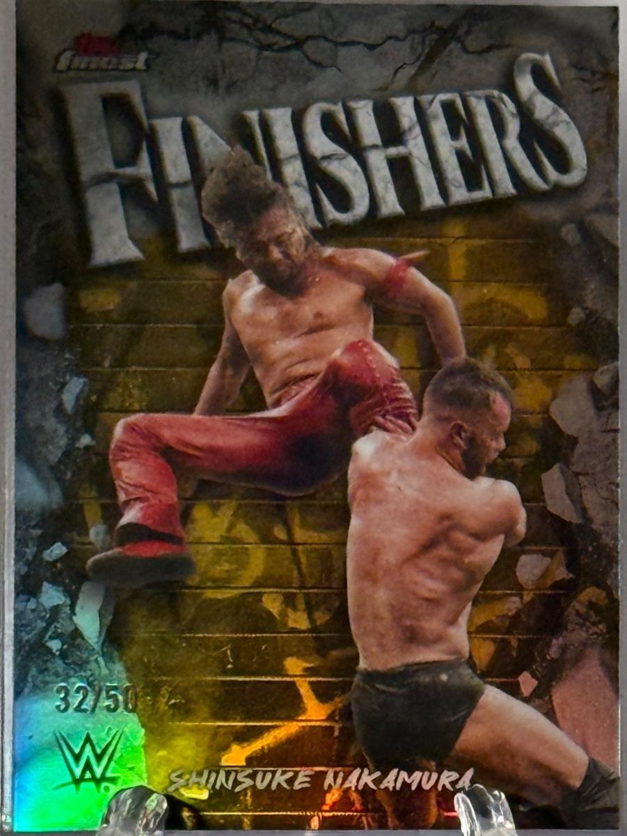 Shinsuke Nakamura [Gold Refractor] #FNS-SN