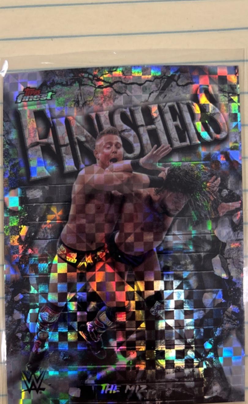 The Miz [Checkerboard Refractor] #FNS-TM