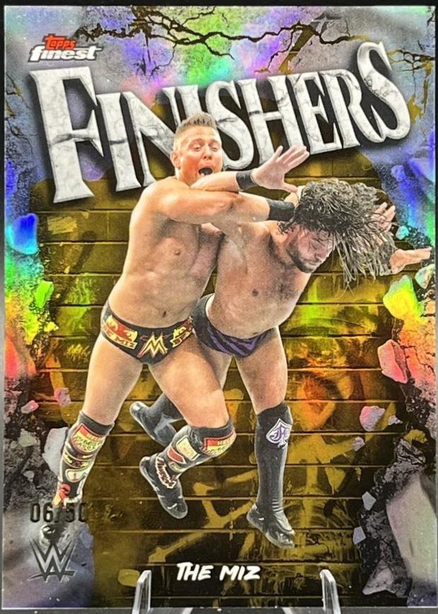 The Miz [Gold Refractor] #FNS-TM