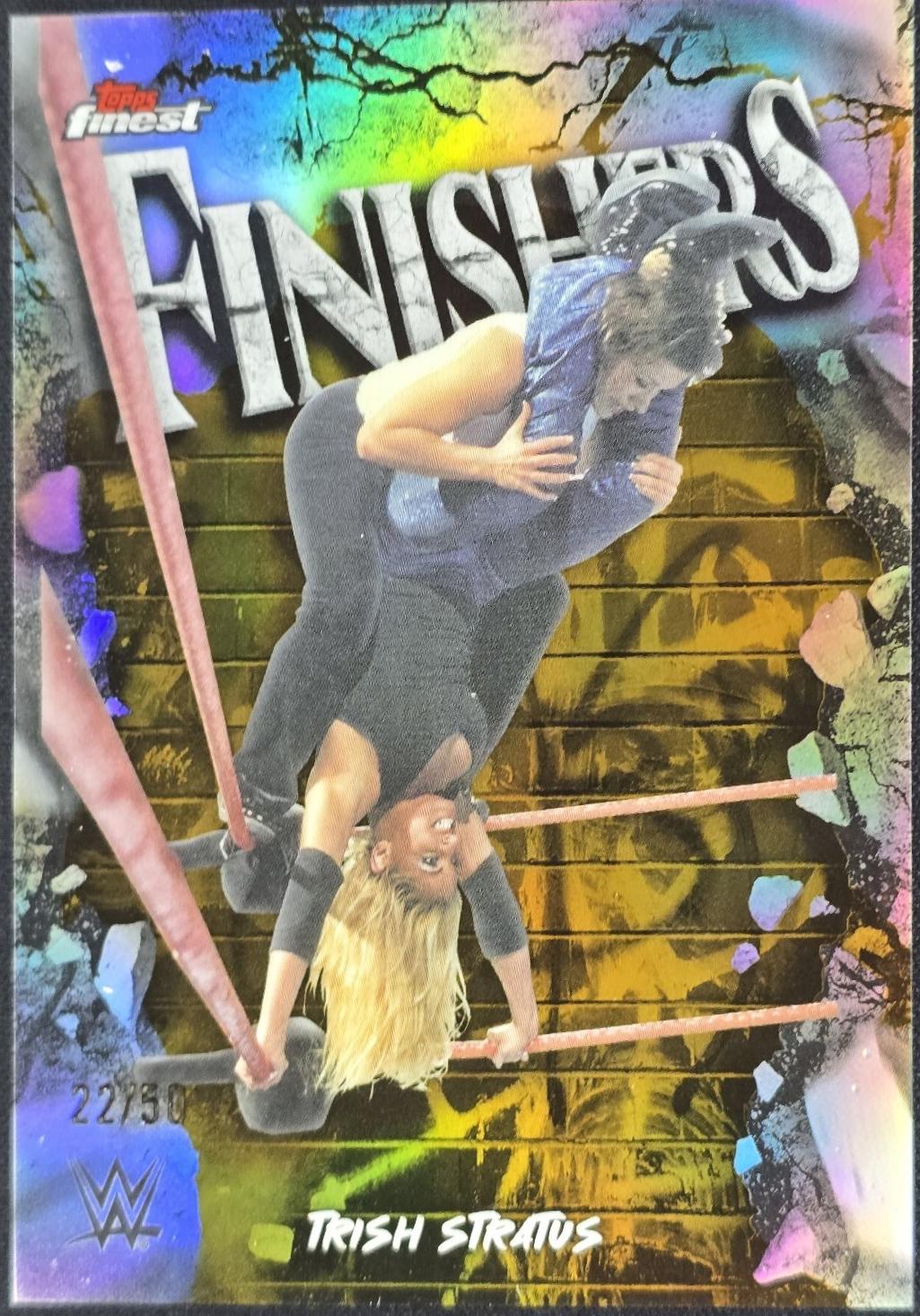 Trish Stratus [Gold Refractor] #FNS-TS