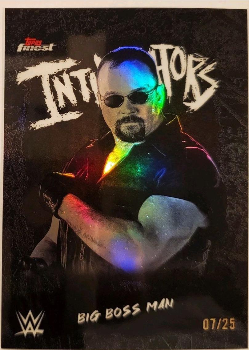 Big Boss Man [Black Refractor] #INT-BB