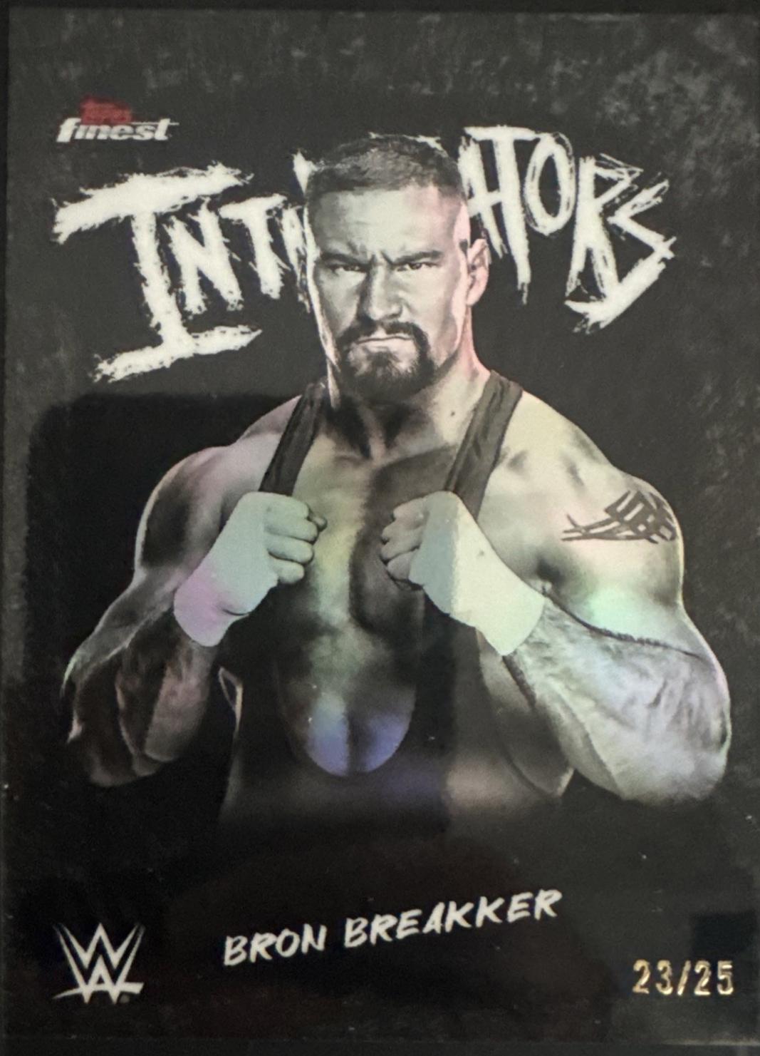 Bron Breakker [Black Refractor] #INT-BK