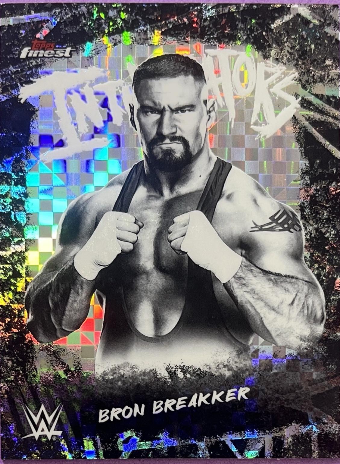 Bron Breakker [Checkerboard Refractor] #INT-BK